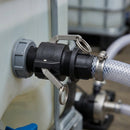 Cam Lever Coupler 1/2in Male x 3/4in Polypropylene