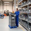 Heavy Duty Euro Containers - Grey - All Sizes Available