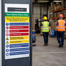 Custom Safety Sign – Multiple Sizes – Durable Correx – Industrial Use
