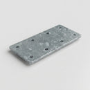 Sleeper Joining Plate Galvanised 170mm x 80mm x 2mm (view 2)