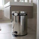 6 Litre Pedal Bin with Self-Closing Lid and Foot Pedal