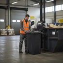 Premium Heavy Duty 240 Litre Wheelie Bin with Ergonomic Design and Durable Construction for General Waste Collection