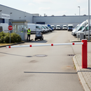 Premium Solar and Battery Operated Automatic Rising Arm Barrier for Secure Entrance Control