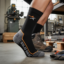Premium Active Socks 3-Pack with Extra Cushioning, Moisture Wicking, and Odor Resistance for Comfort and Performance