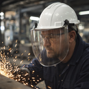 Industrial Visor – Optical Class 1 – UV Protection – Safety Gear