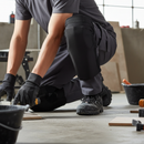 Premium CORDURA® Knee Pocket with Adjustable Velcro for Enhanced Protection and Comfort During Kneeling Tasks