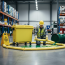 Heavy Duty Chemical 4 Wheeled Bin Spill Kit for Industrial Use