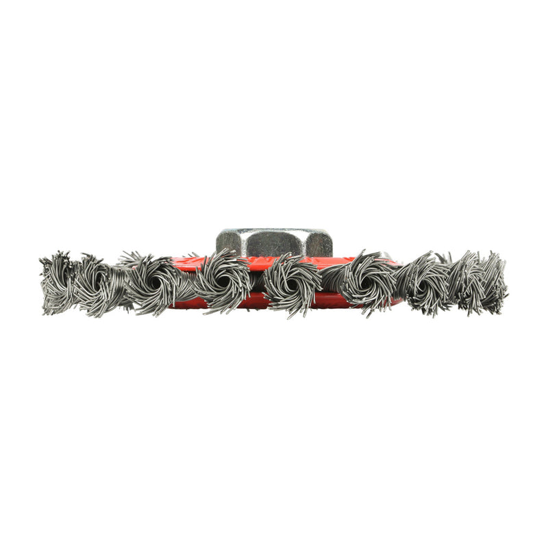 Angle Grinder Wheel Brush - Twisted Knot Steel Wire - 115mm