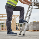 Premium High-Performance Safety Boot with Lightweight Aluminium Toe Protector and Breathable Canvas Upper for Workplace and Casual Use