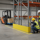 Professional Heavy Duty Under Run Guard Rail Protector with High Visibility Finish for Impact Protection