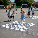 Premium Chequerboard Number Grid Playground Marking for Early Learners - 10x10 Grid of Fun and Education
