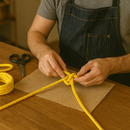 6mm Yellow Polypropylene Rope 3 Strand – Ultra-Strong, Weatherproof & UV-Resistant, 100m Mini Coil