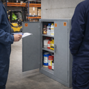 COSHH Storage Cabinets – 915x915x457mm – Mild Steel – Industrial Use