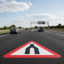 Professional Preformed Thermoplastic Road Marking for Dual Carriageway Ends - Easy Application, Non-Slip, Conforms to Standards