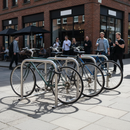 Premium Stainless Steel Sheffield Style Toast Rack Bike Stand for Easy Installation and Secure Bicycle Parking