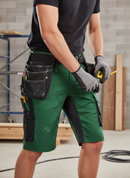 Premium Slim Fit Work Shorts with Stretch Fabric and Cordura Reinforcements for Enhanced Durability in Multiple Colors