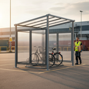 Premium Side Cladding Panels for Milan Bike Shelter - Weather Protection and Custom Color Options