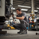 Premium High-Cut Safety Boot with Trainer Styling, Composite Toe Protection, and Puncture-Resistant Sole for Enhanced Workplace Safety