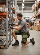 Premium Slim Fit Stretch Work Shorts with Cordura Reinforcements - Comfortable and Flexible Design in Multiple Colors
