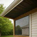 Black Plastic Fly Screen Mesh - Lightweight Insect Mesh for Doors & Windows