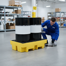 Professional Drum Spill Pallet for Safe Secondary Containment - 2 Drum