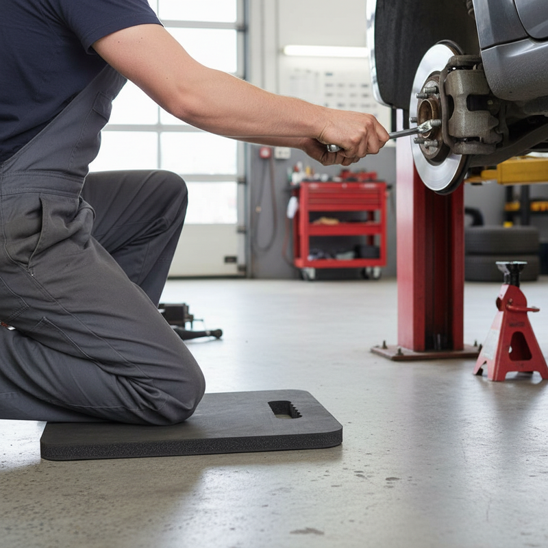 Premium Knee Saver PVC Foam Mat - Portable & Insulated