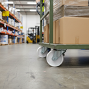 125mm Diameter Heavy Duty Nylon Wheel with Roller Bearing