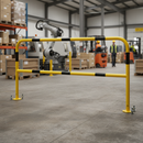 Premium Heavy Duty Bolt Down Hooped Barrier for Enhanced Vehicle Safety and Traffic Management