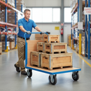 Heavy Duty Industrial Platform Truck with Veneer Sides & Ends