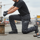 Premium Work Trousers with Stretch Fabric, Multiple Pockets, and Knee Protection for Year-Round Comfort