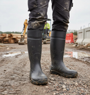 Premium Heavy Duty Insulated Safety Wellingtons with Steel Toe Cap, SRC Non-Slip Certification, and Cold Insulation to -20°C