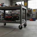 80mm Premium Swivel Bolt Hole Castor with Elastic Nylon Centre