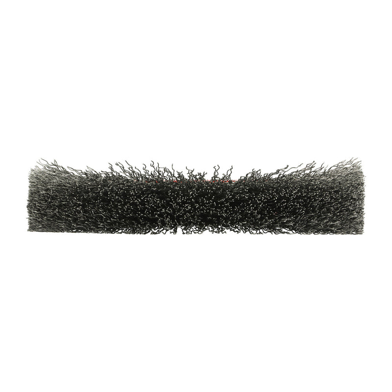 Wheel Brush with Plastic Reducer Set - Crimped Steel Wire - 150mm