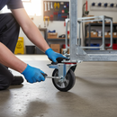 160mm Heavy Duty Braked Swivel Plate Castor with Ball Bearings