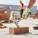 Premium Heavy Duty Brick Hammer with Polyfibre Handle, 0.6kg Weight and Striking Face for Bricklaying and Renovation