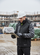 Premium Insulated Rain Jacket with Water Resistant Outer Shell and Detachable Hood for Ultimate Comfort and Warmth