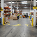 Premium Heavy Duty Floor Markers 'T' Shape - 300mm x 200mm - Pack of 10 for Warehouse Organization