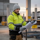 Premium Reflective Knit Beanie with Increased Visibility for All Directions - High-Quality Professional Grade for Industrial and Commercial Applica...