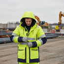Premium High-Visibility Winter Parka with Thermal Lining, Waterproof Fabric, and Breathable Design for Comfort and Protection