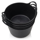 Flexible Plastic Trug 14 Litre Capacity – Pack of 5 (view 2)