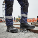 Premium Lightweight Safety Boot with Oil and Slip Resistant Outsole, Fiberglass Toe Cap, and Breathable Lining - Sizes 36-48
