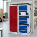 12-Compartment Laptop Charging Locker with Cam Lock