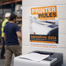 Data Security Poster – 420mm x 594mm – Synthetic Paper – Internal & External Use