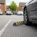 Premium Heavy Duty 900mm Wheel Stopper with Recycled PVC Construction and Reflective Arrows for Enhanced Visibility