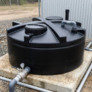 5000 Litre Low Profile Vertical Potable Water Tank, 2in BSP