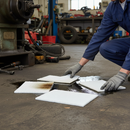 Premium Single Weight Hydraulic Oil and Fuel Absorbent Pads - Pack of 40