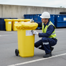 Premium Vinyl Protector Audit Cover for 240L Bin - Ideal for Spill Kits