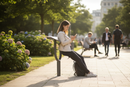 Premium Stand-Up Leaning Bench 0.9m - Vandal-Resistant Design for Public Spaces - High-Quality Professional Grade for Industrial and Commercial App...