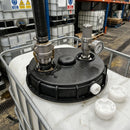 150mm IBC Lid with Two 2in Female BSP Inlets