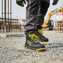Premium Heavy Duty Safety Boot with Aluminium Toe Protector and Slip-Resistant Sole for Maximum Ankle Support